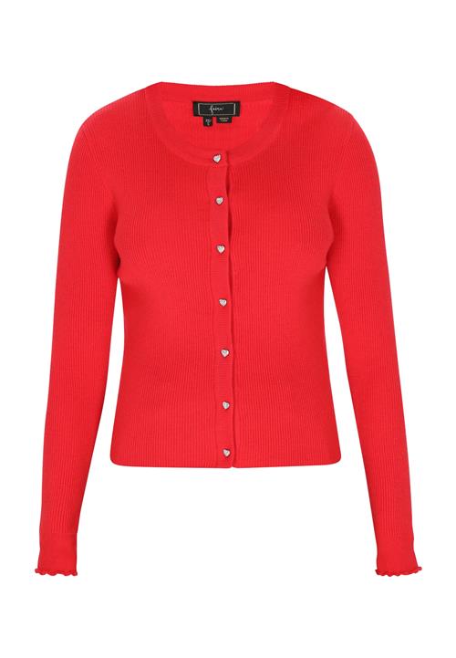faina Cardigan  rød