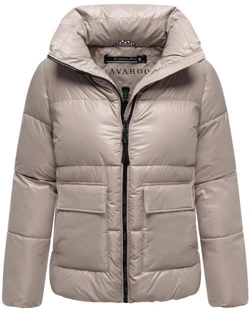 NAVAHOO Vinterjakke 'Eispracht 14'  beige