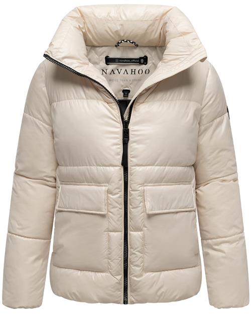 NAVAHOO Vinterjakke 'Eispracht 14'  creme