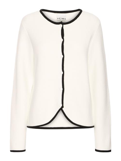 ICHI Cardigan 'IHBRIAC'  creme / sort