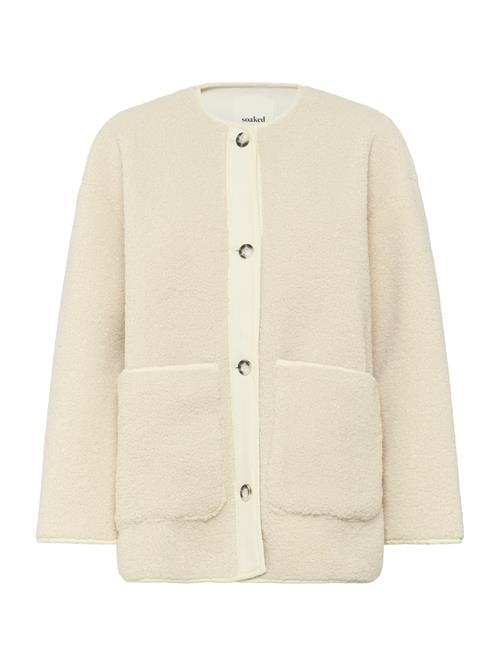 SOAKED IN LUXURY Overgangsjakke 'SLThalassa'  lysebeige