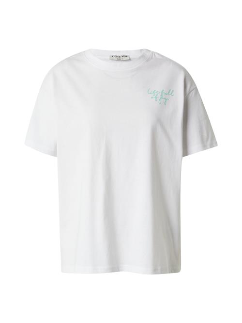 Eight2Nine Oversized bluse  mint / hvid