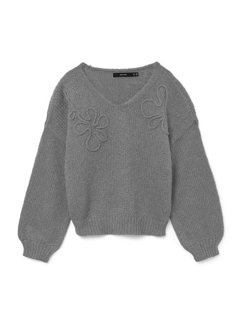 VERO MODA Pullover 'VMLOLLIPOP'  grå-meleret