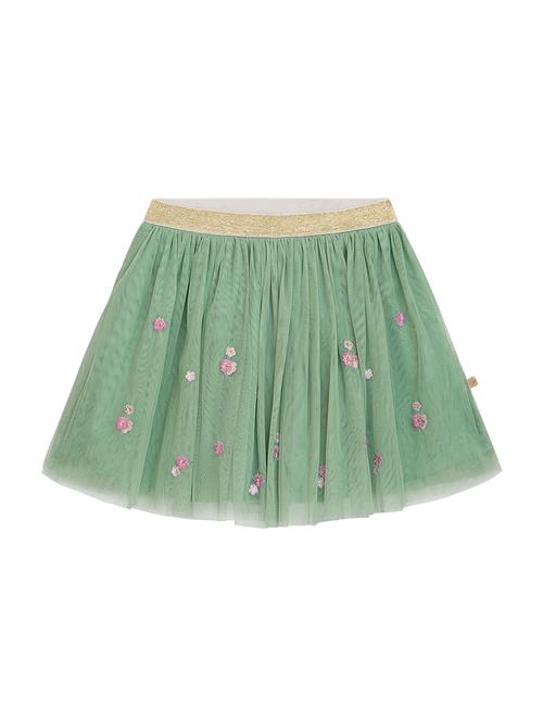 Danamade Nederdel  guld / lime / pink / lyserød