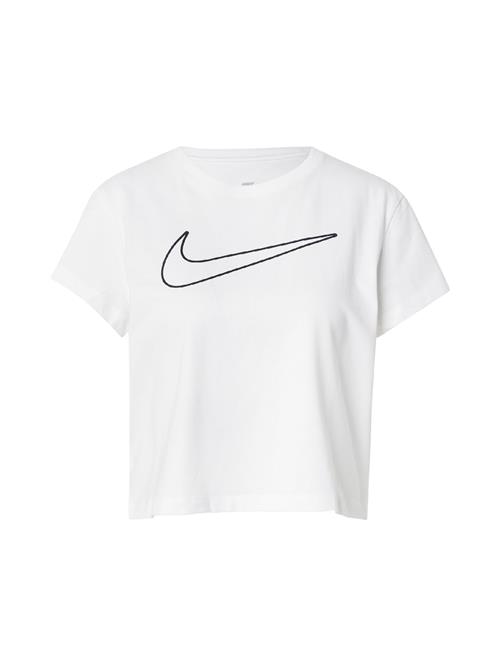 Nike Sportswear Shirts 'CLUB'  sort / hvid