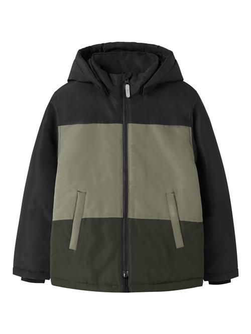 NAME IT Jakke Max Block Dusty Olive