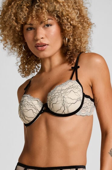 Hunkemöller Formstøbt bøjle-bh Agnes Hvid