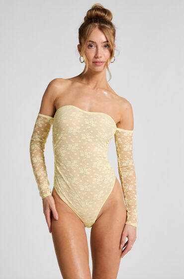 Hunkemöller Body Fiona gul