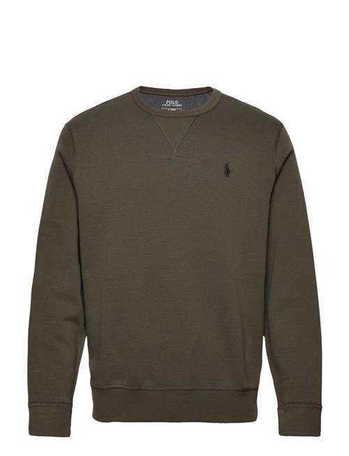 Marled Double-Knit Sweatshirt Polo Ralph Lauren Khaki