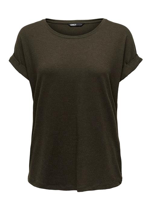 Onlmoster S/S O-Neck Top Noos Jrs ONLY Khaki