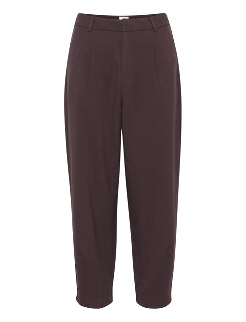 Kamerle Pants Cropped Kaffe Burgundy