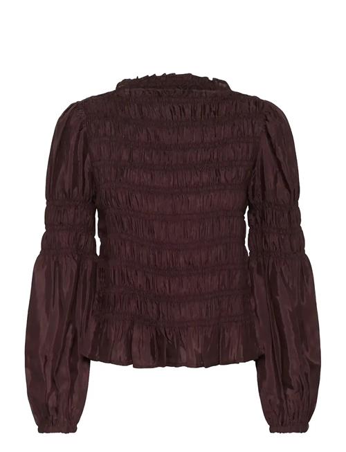 Crhenva Blouse Cream Brown