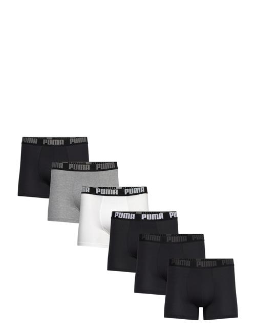 Se Puma Men Everyday Boxer 6P Ecom PUMA Black ved Booztlet