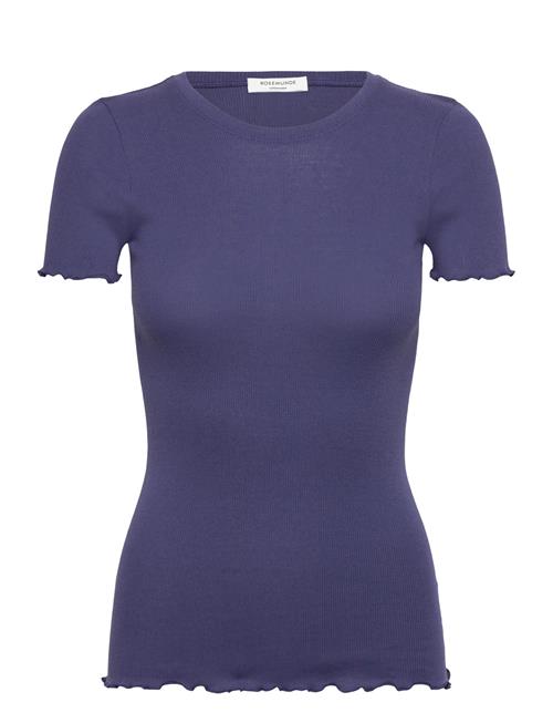 Rwbernadine Ss O-Neck T-Shirt Rosemunde Navy
