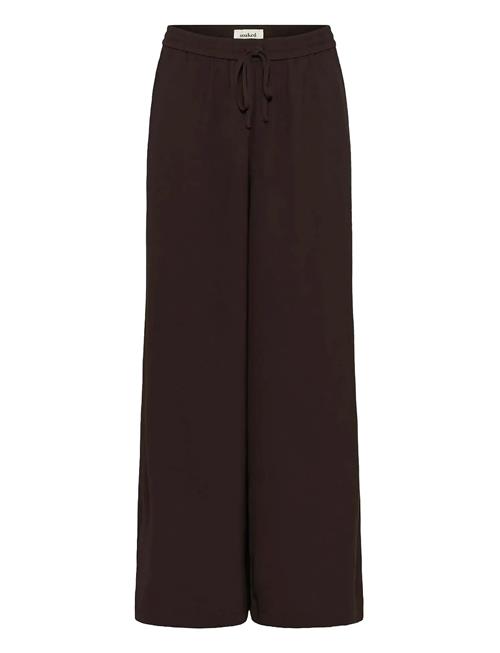 Slshirley Wide Pants Soaked In Luxury Brown