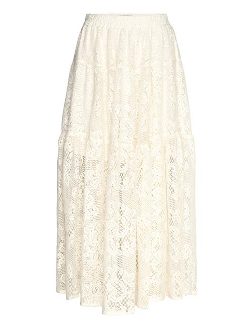 Sunsetll Maxi Skirt Lollys Laundry White