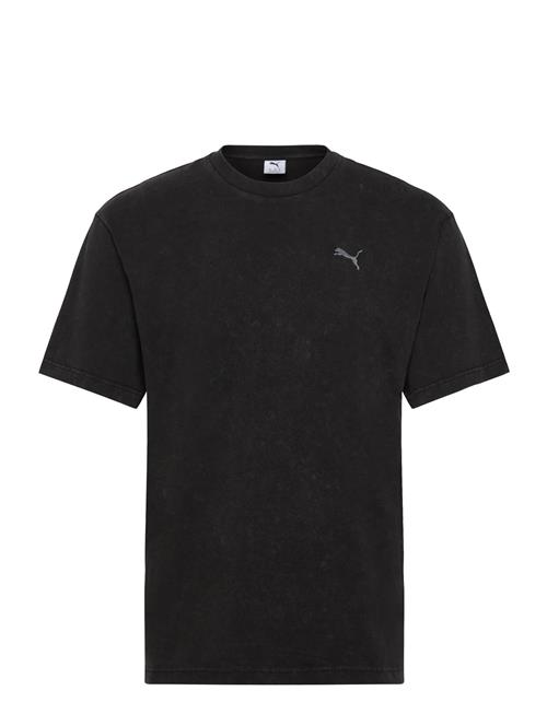 Ess Elevated Relaxed Wash Tee PUMA Black