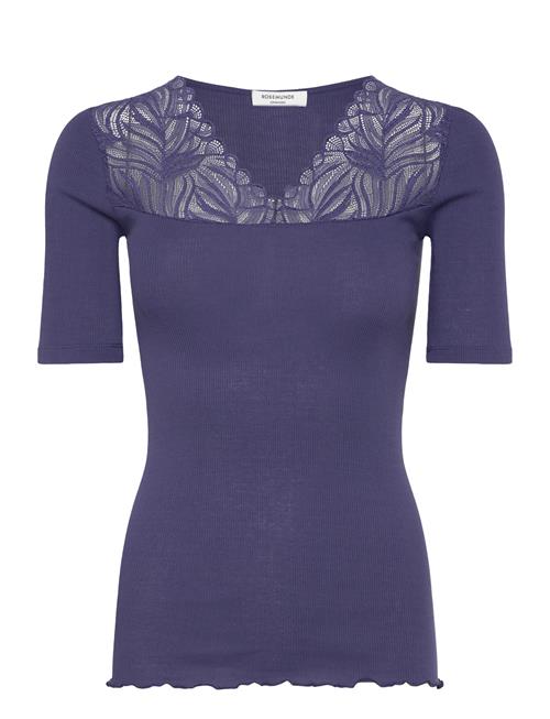 Rwbernadine 2/4 Regular V-Neck T-Sh Rosemunde Purple