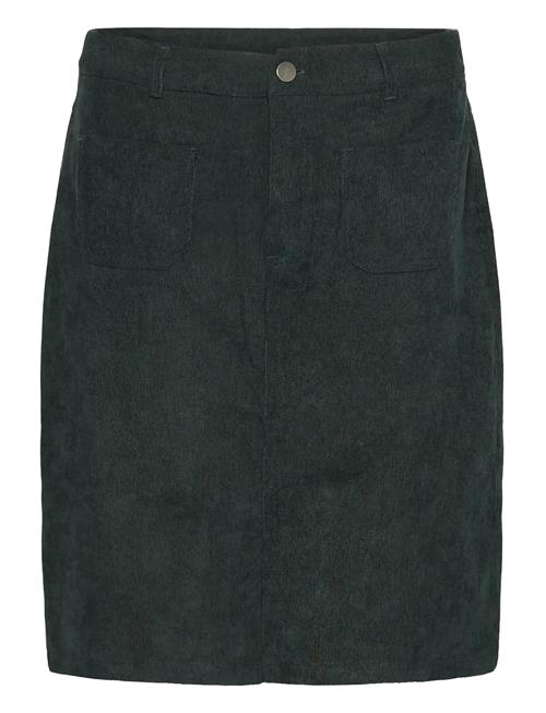 Kavery Pocket Skirt Kaffe Khaki