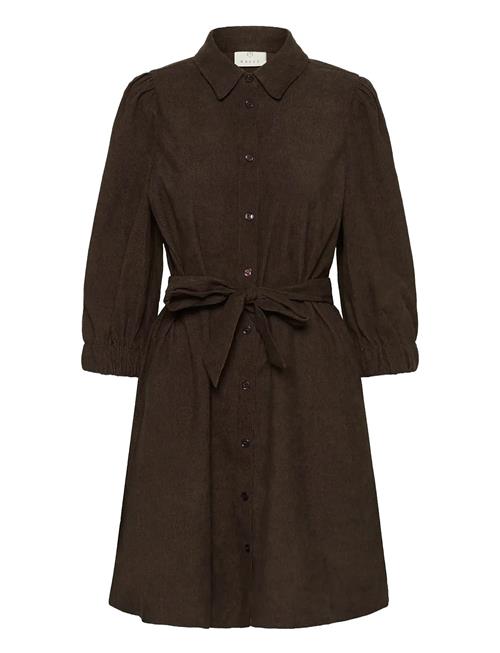 Kavera Dress Kaffe Brown
