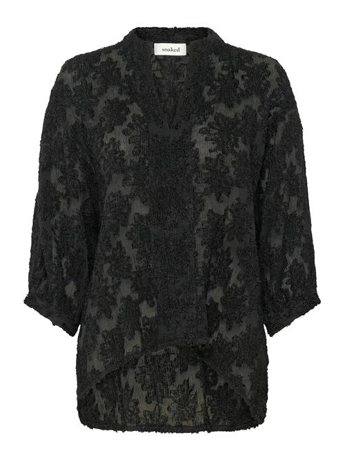 Slraye Amily Blouse 3/4 Soaked In Luxury Black