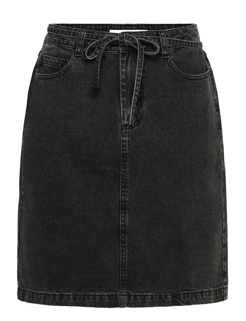 Kacarly Denim Skirt Kaffe Black