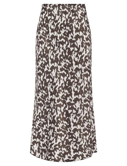 Onlchigo Ankel Satin Skirt Wvn ONLY Khaki