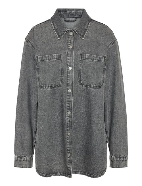 Nmalva L/S Dnm Shacket Az450Mg Noos NOISY MAY Grey
