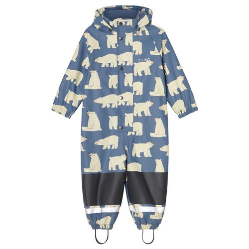 Kuling Douglas Foret Regndragt Polar Bear  110/116 cm  Blå  110/116 cm  Unisex