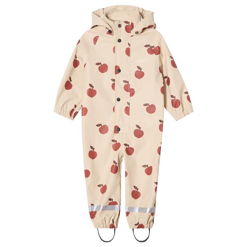 Kuling Leeds Uforet Regnovertræksdragt Foggy White Big Apple  74/80 cm  Hvid  74/80 cm  Unisex