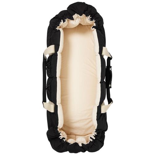 Se Copenhagen Colors Babylift sort m. creme ensfarvet stribe Stroller      Unisex ved Babyshop