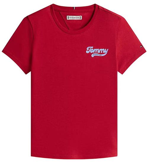 Tommy Hilfiger T-shirt - Flock - Ruby Rhubarb