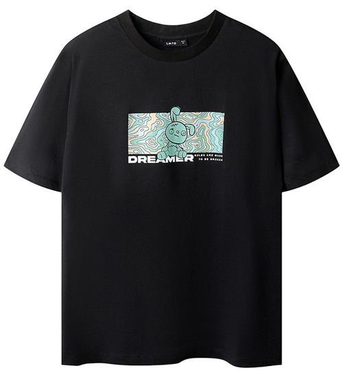 LMTD T-shirt - NlmAnders - Sort m. Print