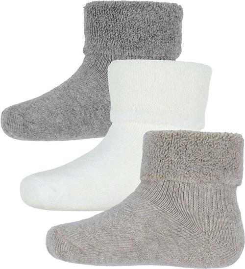 MP Strømper - 3-pak - Light Brown Melange