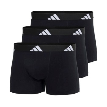 adidas 3P Active Flex Cotton Trunk Sort bomuld Small Herre