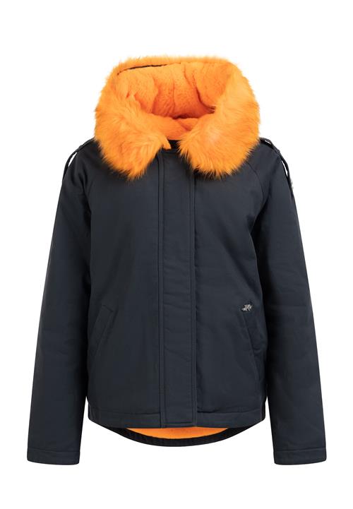 MYMO Vinterjakke  marin / orange