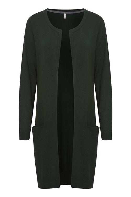 PULZ Jeans Cardigan 'Sara'  grøn