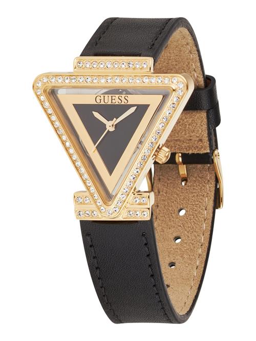 GUESS Analogt ur 'Fame'  guld / sort