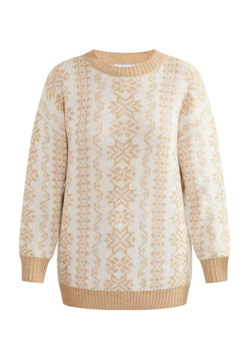 Se usha BLUE LABEL Pullover 'Lynnea'  beige / creme ved About You