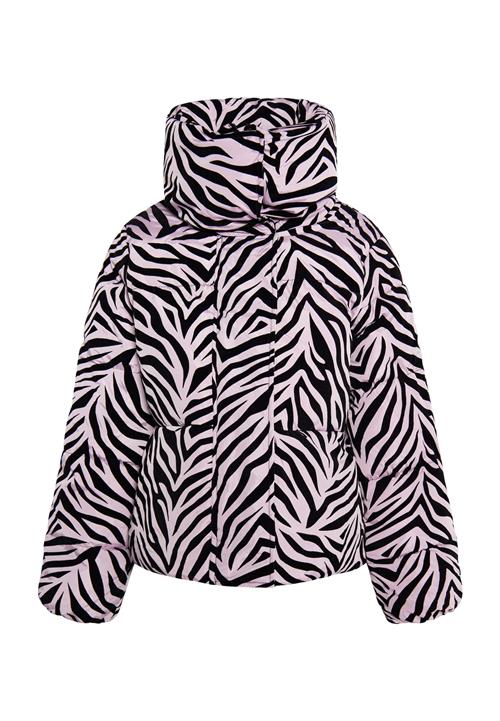 faina Vinterjakke  rosé / sort