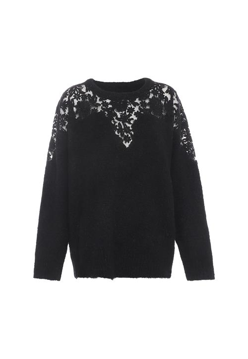 faina Pullover  sort