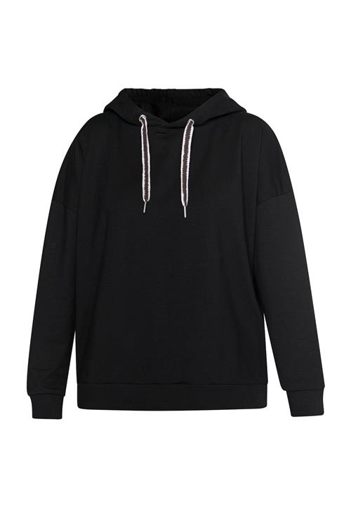 usha BLUE LABEL Sweatshirt 'Fenia'  sort / hvid