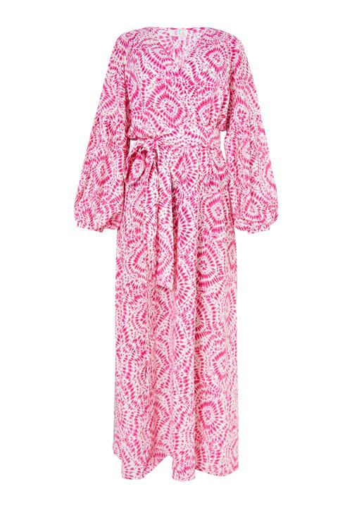 IZIA Kjole  pink / hvid