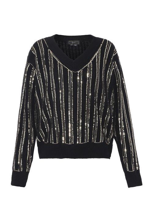 faina Pullover  sort / sølv