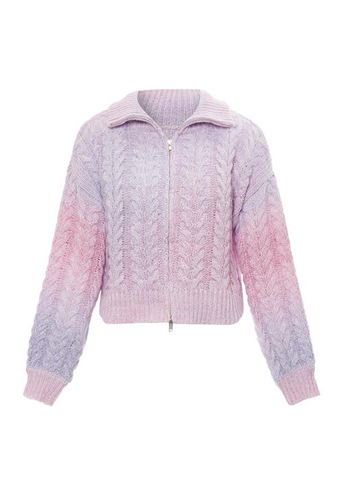 Se MYMO Cardigan  lilla / lyselilla / lyserød / lys pink ved About You