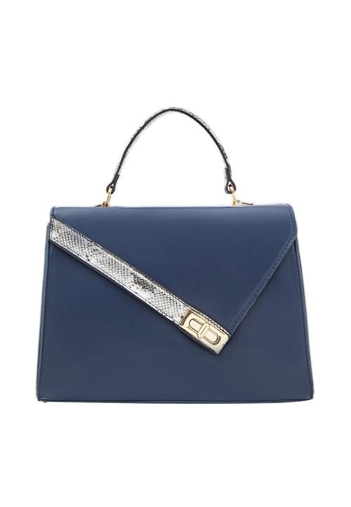 Usha Håndtaske  navy / sølvgrå / sort