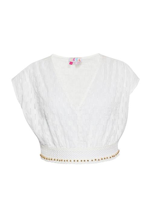 IZIA Bluse  uldhvid