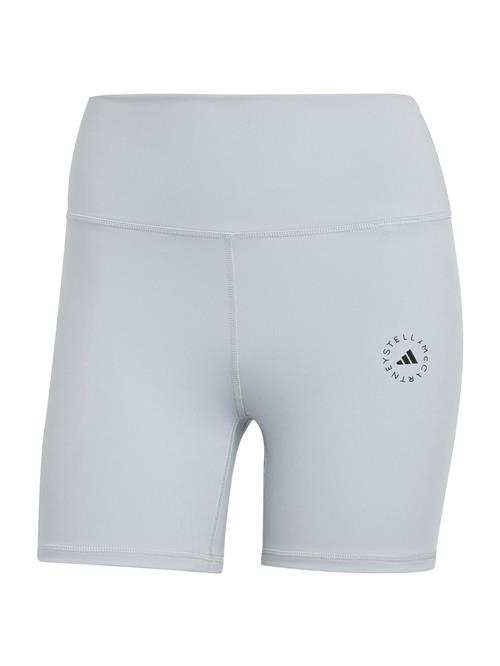 ADIDAS BY STELLA MCCARTNEY Sportsbukser 'adidas By Stella McCartney Short Yoga'  lysegrå / sort