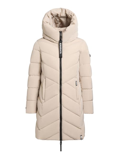 khujo Vinterfrakke 'Darka 2'  beige