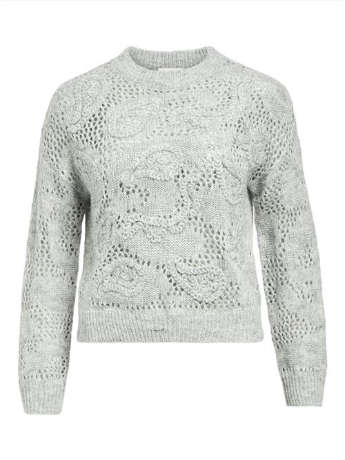 OBJECT Pullover 'OBJLUCA'  grå-meleret